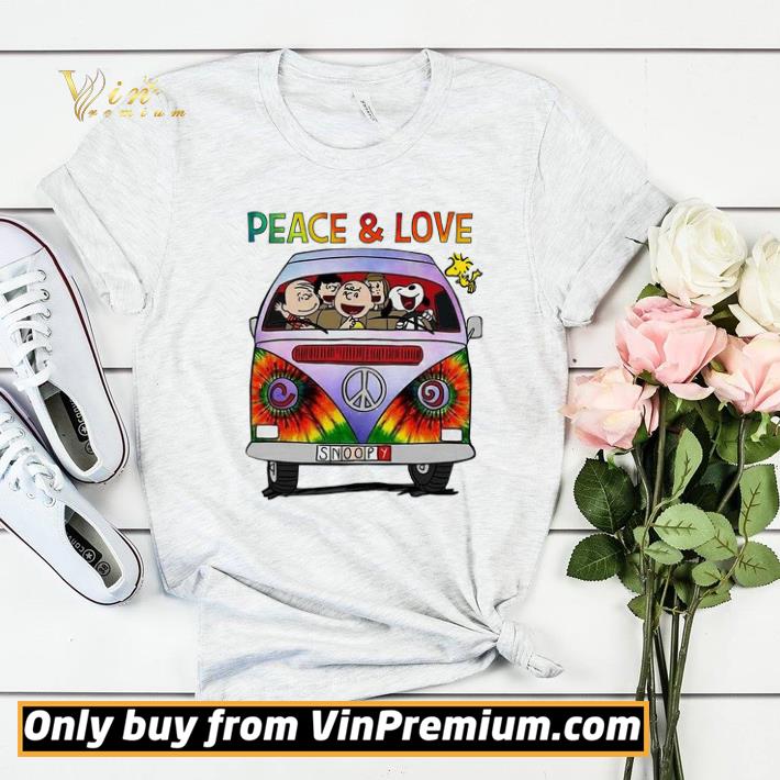 Snoopy Charlie Woodstock Peace & Love shirt sweater c3271327 snoopy charlie woodstock peace love shirt sweater 4 - Snoopy Charlie Woodstock Peace & Love shirt sweater