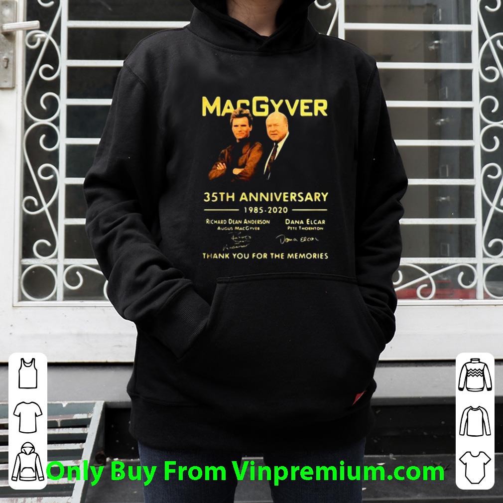 c36b32e9 pretty macgyver 35th anniversary 1985 2020 thank you for the memories signatures shirt 4 - Pretty Macgyver 35th Anniversary 1985-2020 Thank You For The Memories Signatures shirt