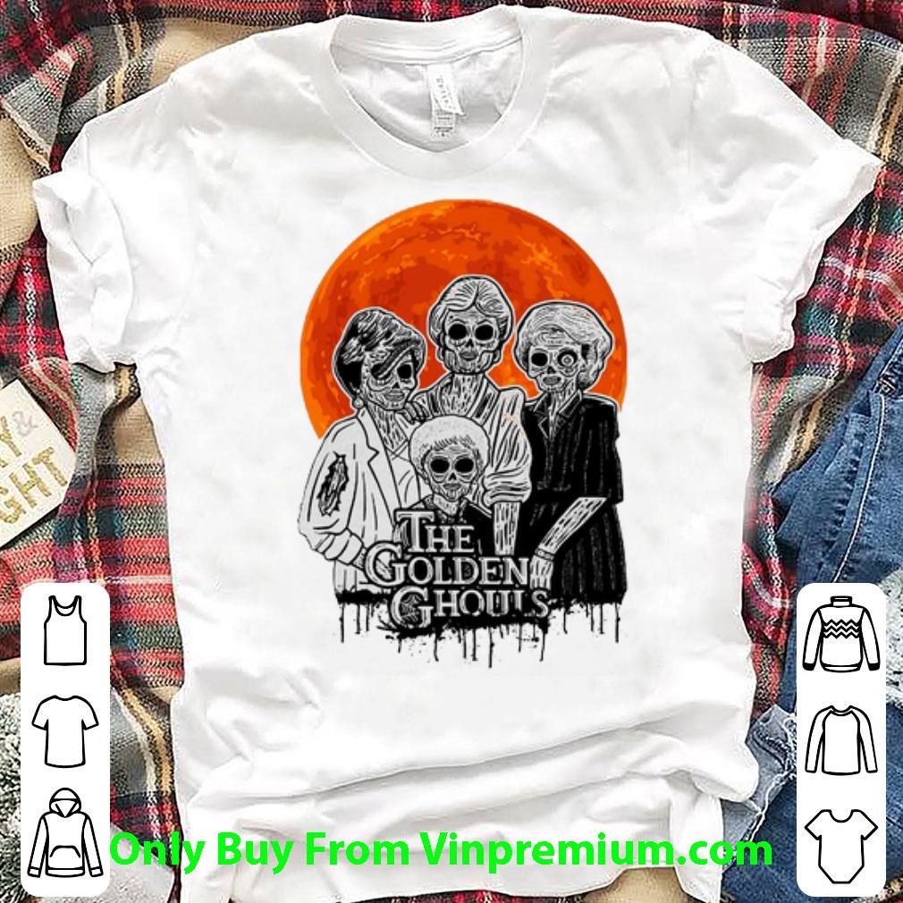 Hot The Golden Ghouls Sunset The Golden Girls shirt