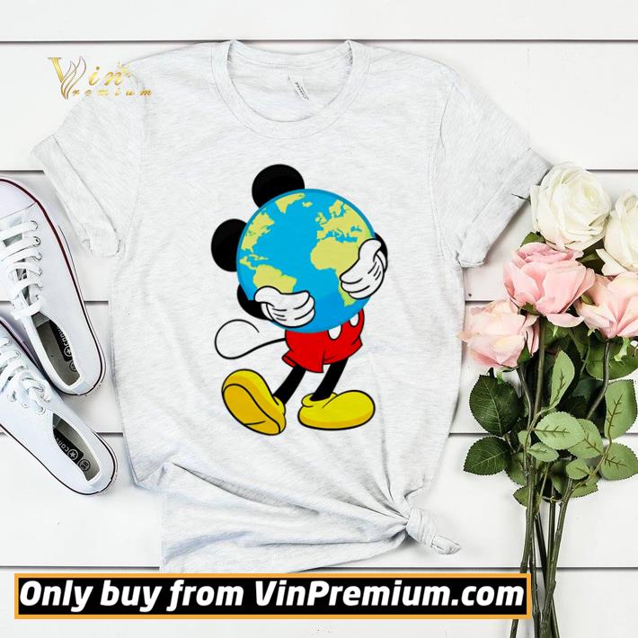 caeae5e3 mickey mouse hug earth shirt sweater 4 - Mickey mouse hug earth shirt sweater