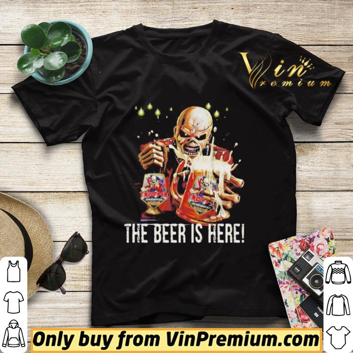 cd87d3f0 iron maiden band skeleton the beer is here shirt sweater 4 - Iron maiden band skeleton the beer is here shirt sweater