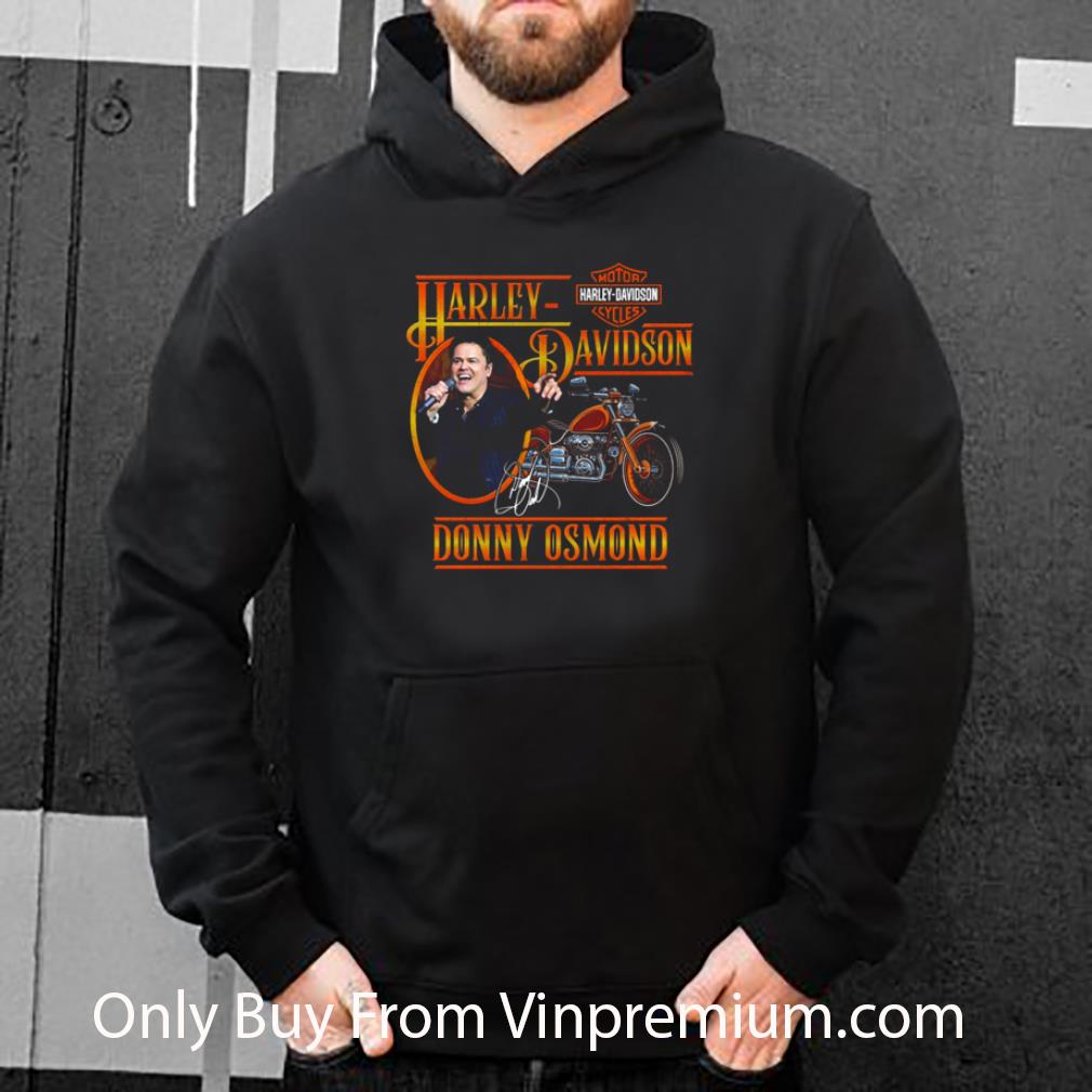 cfb1beb2 original harley davidson donny osmond signature shirt 4 - Original Harley-davidson Donny Osmond Signature shirt