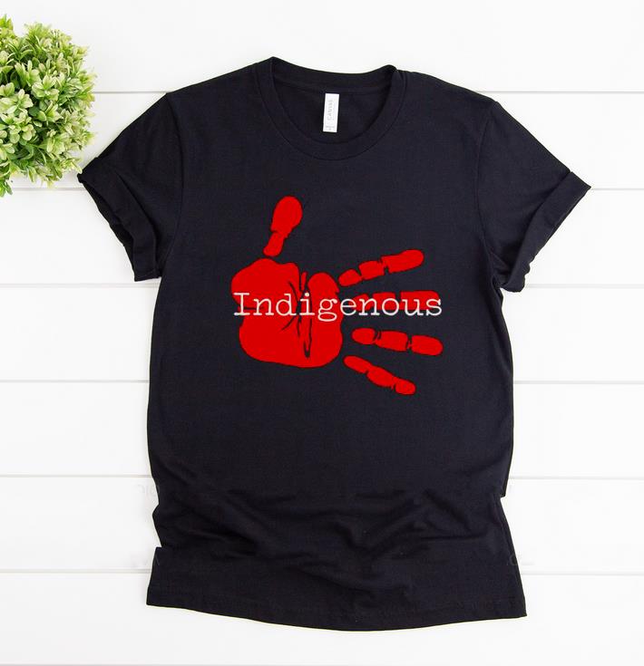 Red Hand Indigenous Shirt