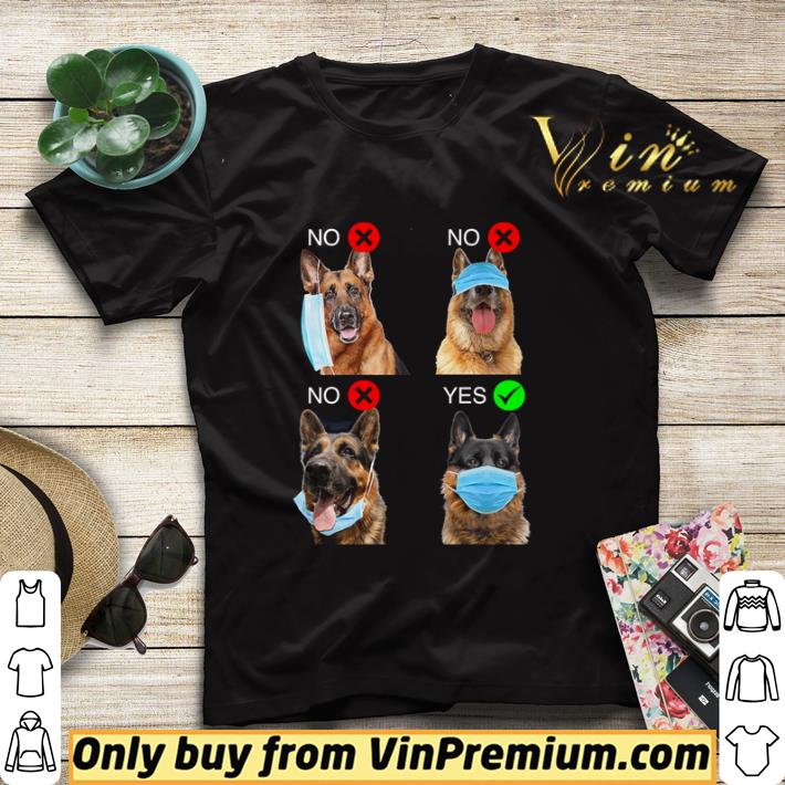 d0892024 german shepherd right way to wear mask shirt sweater 4 - German Shepherd right way to wear mask shirt sweater