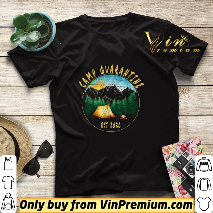 d80a5146 camp quarantine est 2020 in the forest vintage shirt sweater 4 - Camp Quarantine Est 2020 In The Forest Vintage shirt sweater