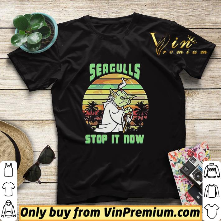 df1dcf68 master yoda and duck seagulls stop it now vintage retro shirt sweater 4 - Master Yoda And Duck Seagulls Stop It Now Vintage Retro shirt sweater