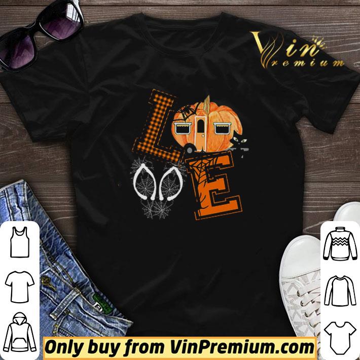 Awesome Love Pumpkin Happy Halloween shirt sweater