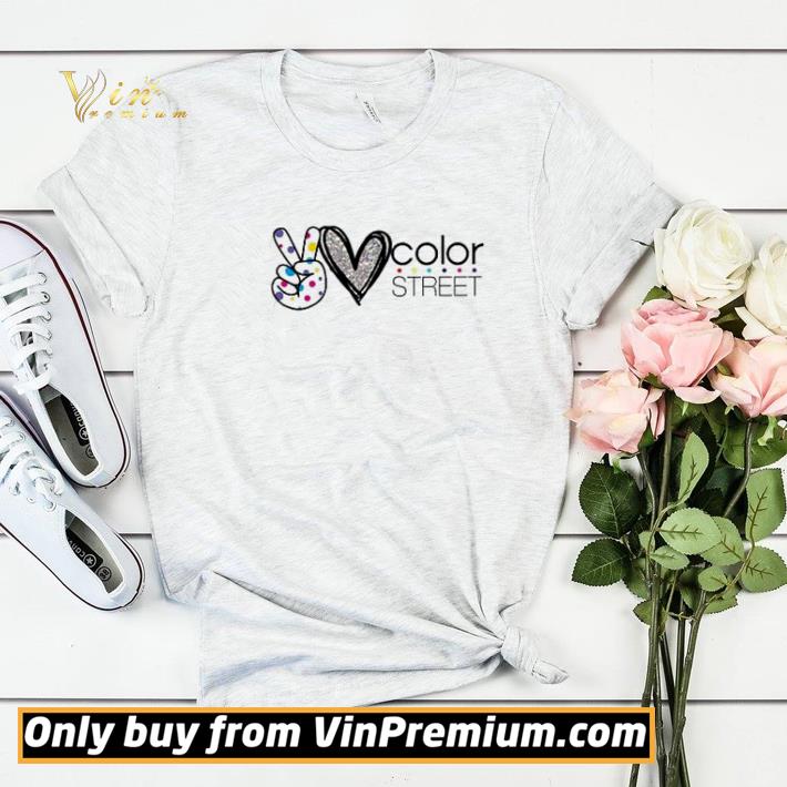 e9285d08 peace love color street shirt sweater 4 - Peace love Color street shirt sweater