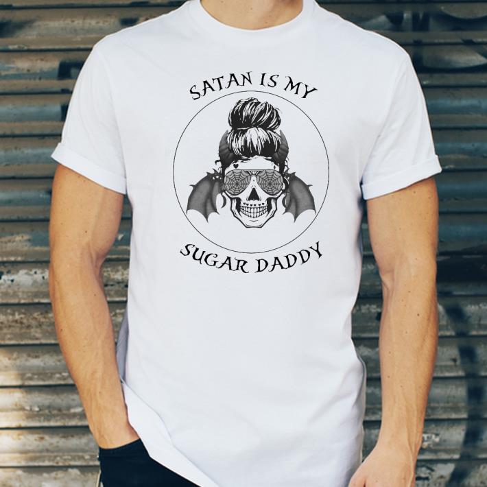 f96acd56 skull sunglass satan is my sugar daddy shirt 4 - Skull Sunglass Satan Is My Sugar Daddy Shirt