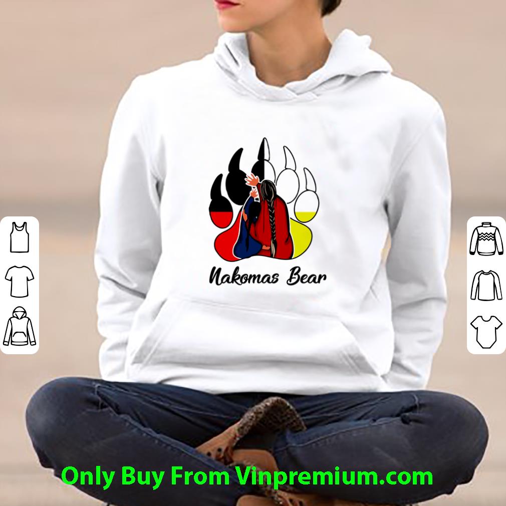Official Native American Bear Paw Nakomas Bear shirt ff8eac67 official native american bear paw nakomas bear shirt 4 - Official Native American Bear Paw Nakomas Bear shirt