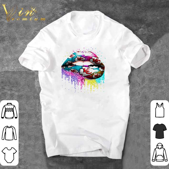 Awesome Kansas City Chiefs lip shirt sweater