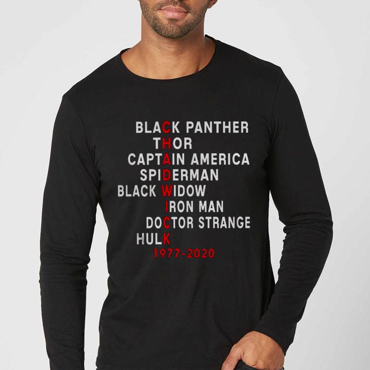 Chadwick 1977-2020 Black Panther Thor Captain America Shirt 0fa43d1f chadwick 1977 2020 black panther thor captain america shirt 4 - Chadwick 1977-2020 Black Panther Thor Captain America Shirt