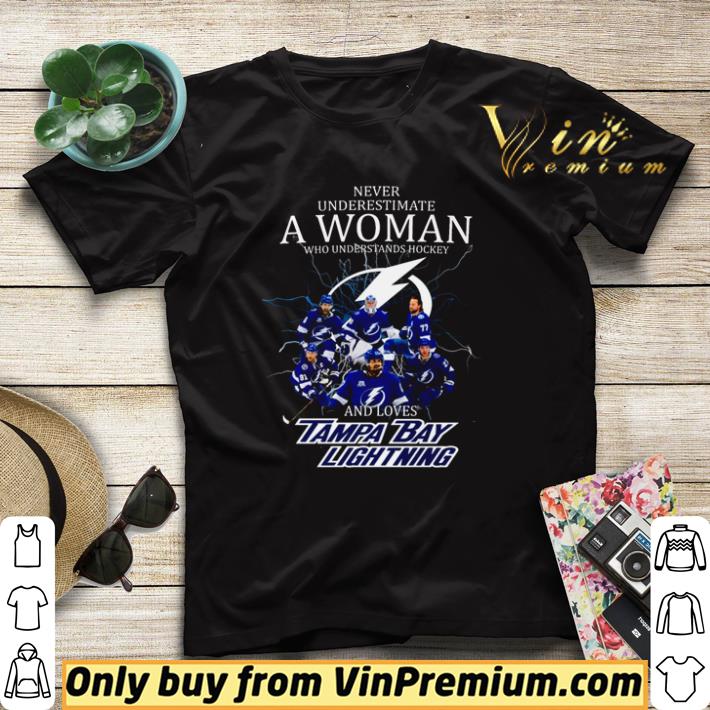 1ce82a57 awesome never underestimate a woman who understands hockey and loves tampa bay lightning shirt sweater 4 - Awesome Never underestimate a woman who understands Hockey and loves Tampa Bay Lightning shirt sweater