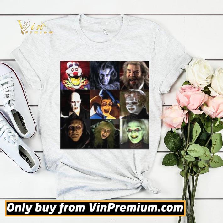 203a4c5e pretty funny horror characters face halloween shirt sweater 4 - Pretty Funny Horror Characters Face Halloween shirt sweater