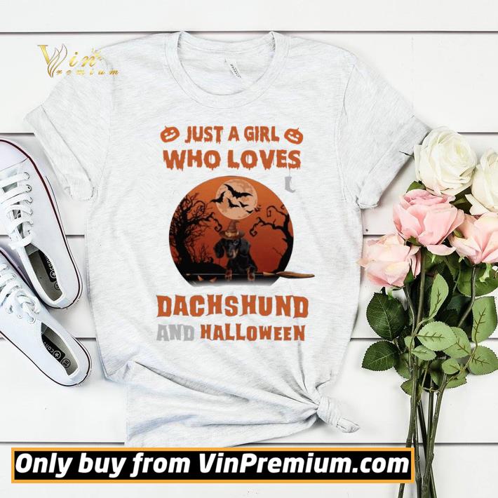 2278eb6f just a girl who loves dachshund and halloween shirt sweater 4 - Just A Girl Who Loves Dachshund And Halloween shirt sweater