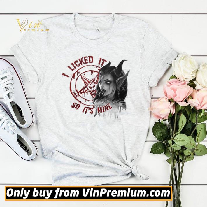 Funny Satan I Licked It So It's Mine shirt sweater 34db8790 funny satan i licked it so it s mine shirt sweater 4 - Funny Satan I Licked It So It's Mine shirt sweater