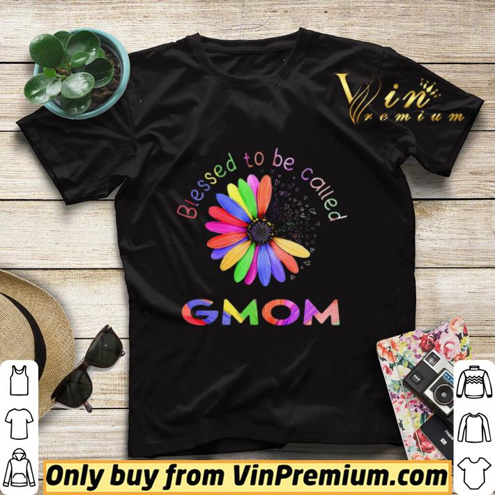 46b13dd7 pretty blessed to be called gmom hippie shirt sweater 4 - Pretty Blessed To Be Called Gmom Hippie shirt sweater