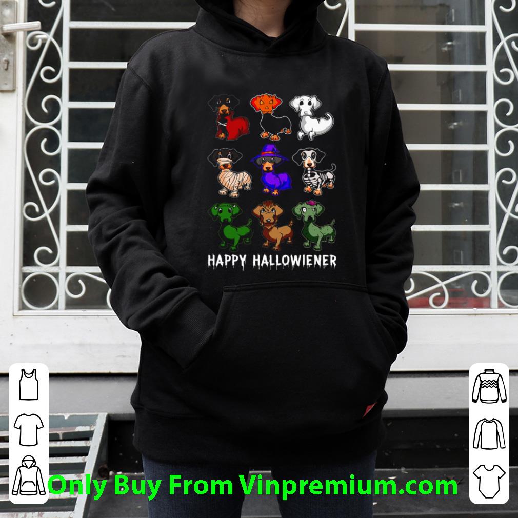 474c6d7f pretty dachshund happy hallowiener shirt 4 - Pretty Dachshund Happy Hallowiener shirt