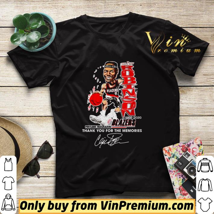 48ce4020 clifford robinson 1966 2020 blazers thank you for the memories shirt sweater 4 - Clifford Robinson 1966 2020 Blazers thank you for the memories shirt sweater