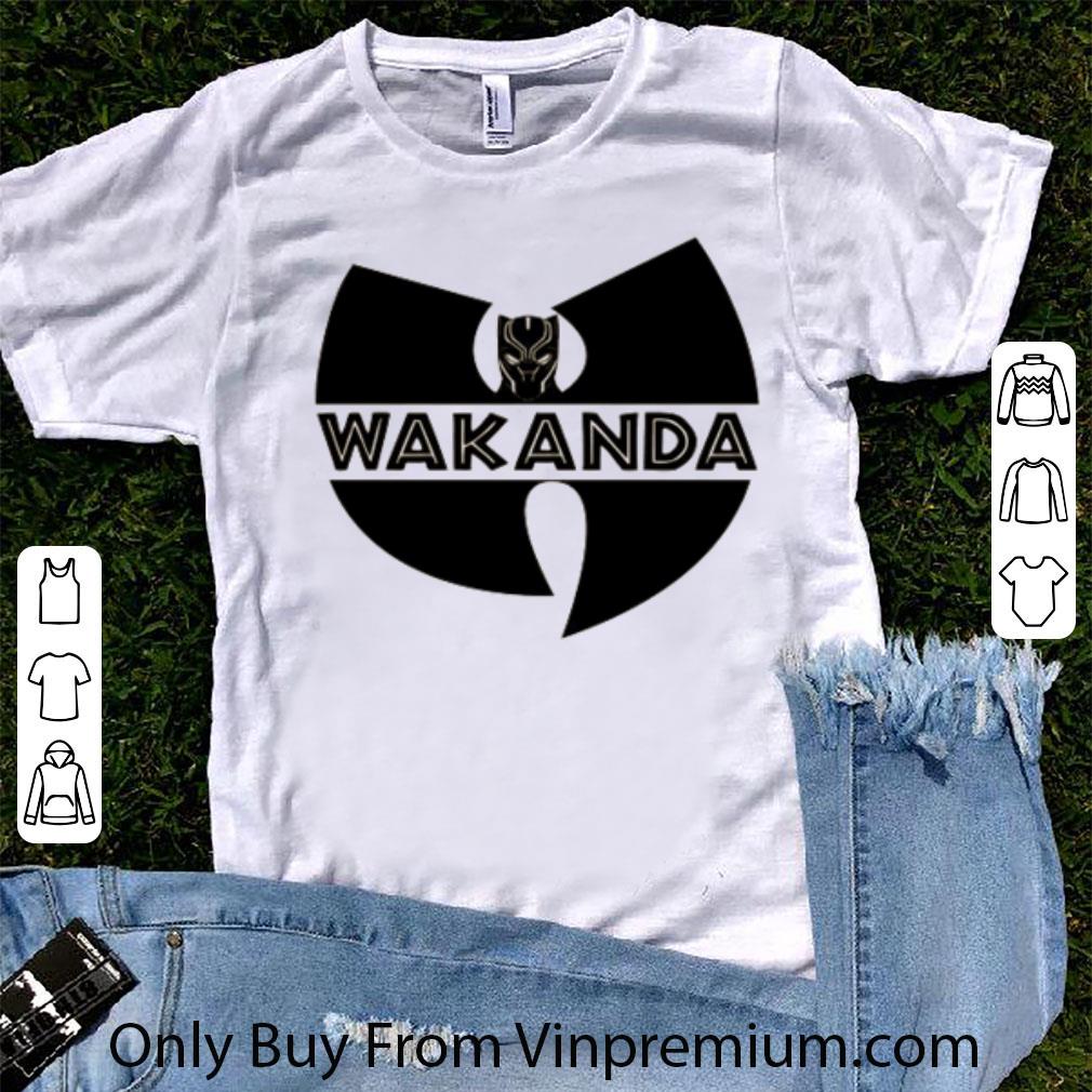 Awesome Wu-tang Clan Wakanda Black Panther shirt