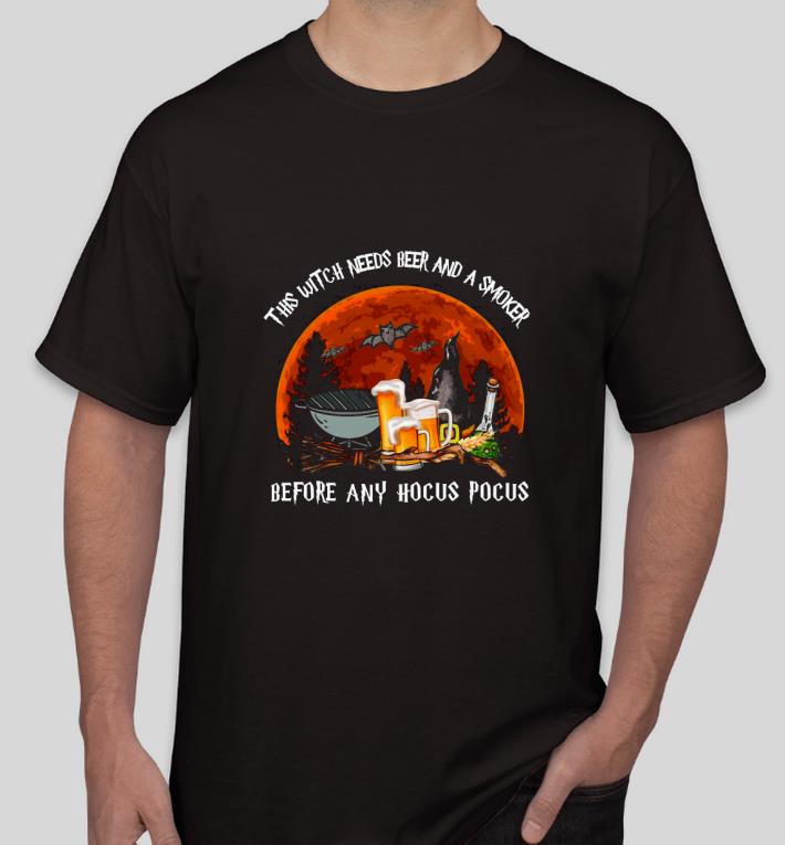 5d907b2a premim this witch needs beer and a smoker before any hocus pocus halloween shirt 4 - Premim This Witch needs beer and a smoker before any Hocus Pocus Halloween Shirt