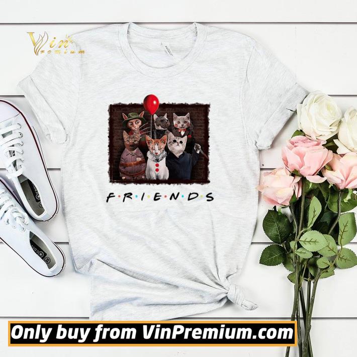 6135e838 nice halloween cat in horror movie character friends tv show shirt sweater 4 - Nice Halloween Cat In Horror Movie Character Friends TV Show shirt sweater