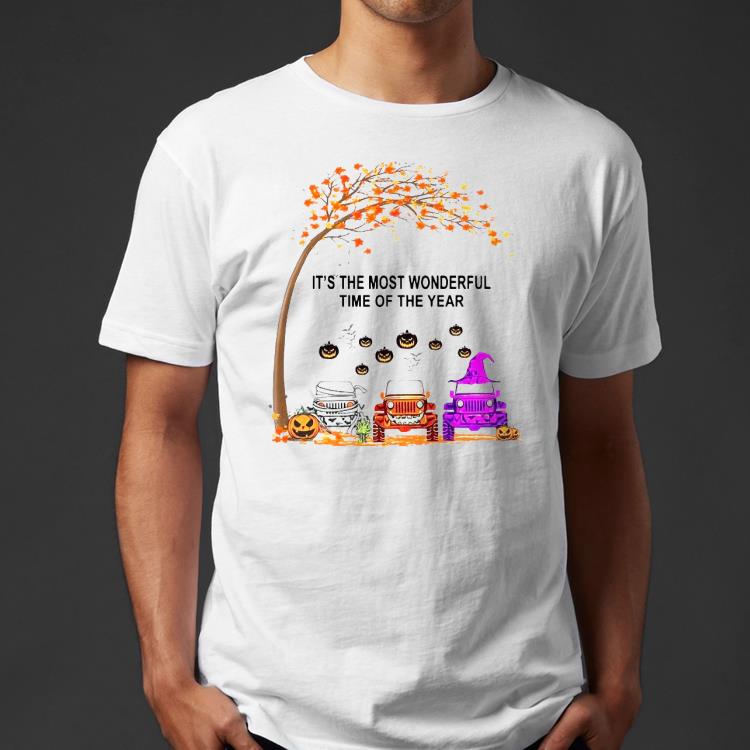 6eae2118 nice jeep is the most wondrful time of the year halloween shirt 4 - Nice Jeep Is The Most Wondrful Time Of The Year Halloween Shirt