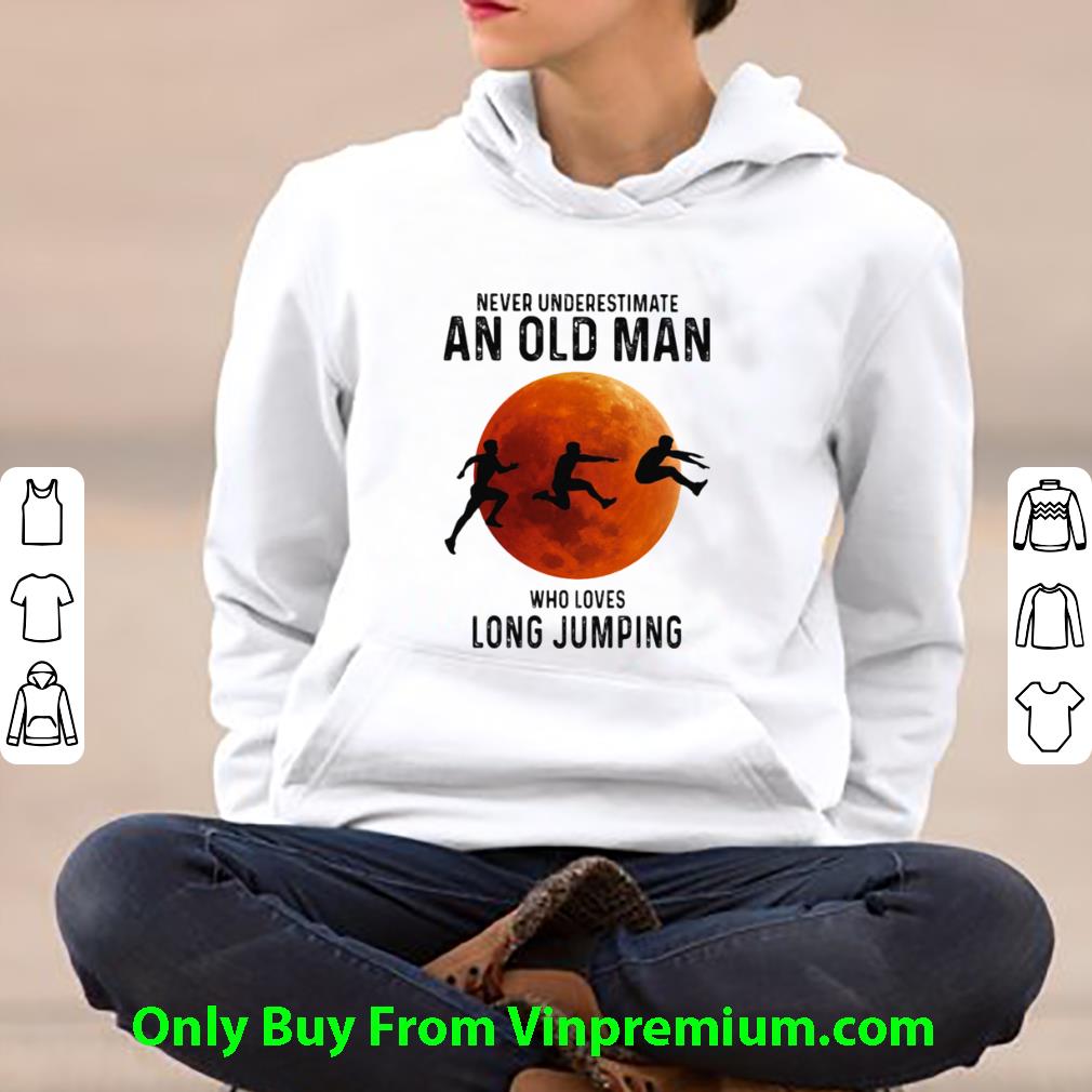 877e8033 official never underestimate an old man who loves long jumping sunset shirt 4 - Official Never Underestimate An Old Man Who Loves Long Jumping Sunset shirt