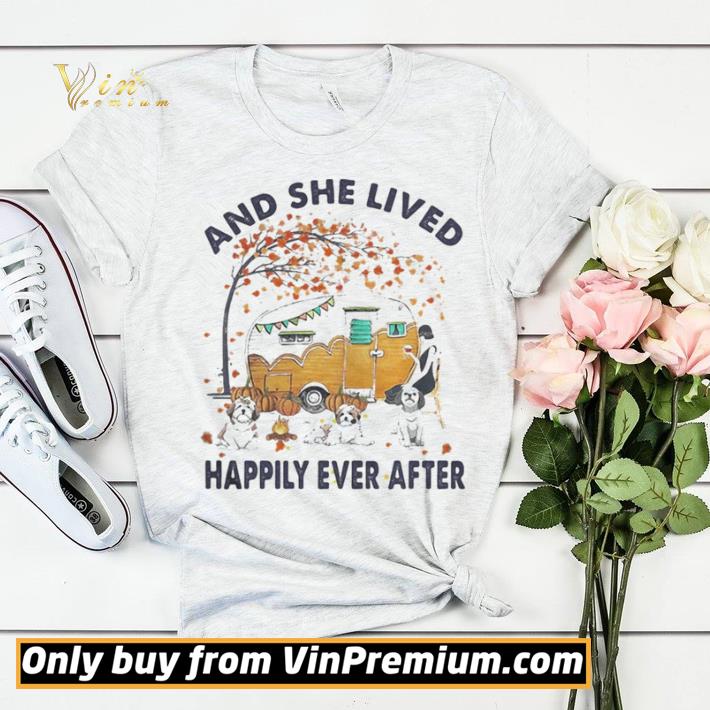 Official Shih Tzu Halloween And She Lived Happily Ever After shirt sweater 91bbe193 official shih tzu halloween and she lived happily ever after shirt sweater 4 - Official Shih Tzu Halloween And She Lived Happily Ever After shirt sweater