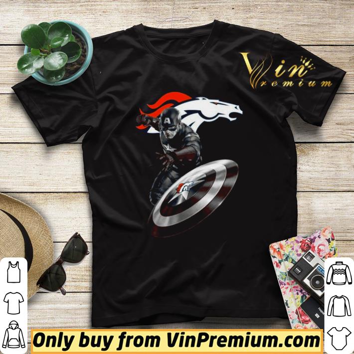 94dc5c51 awesome marvel superhero captain america denver broncos shirt sweater 4 - Awesome Marvel Superhero Captain America Denver Broncos shirt sweater
