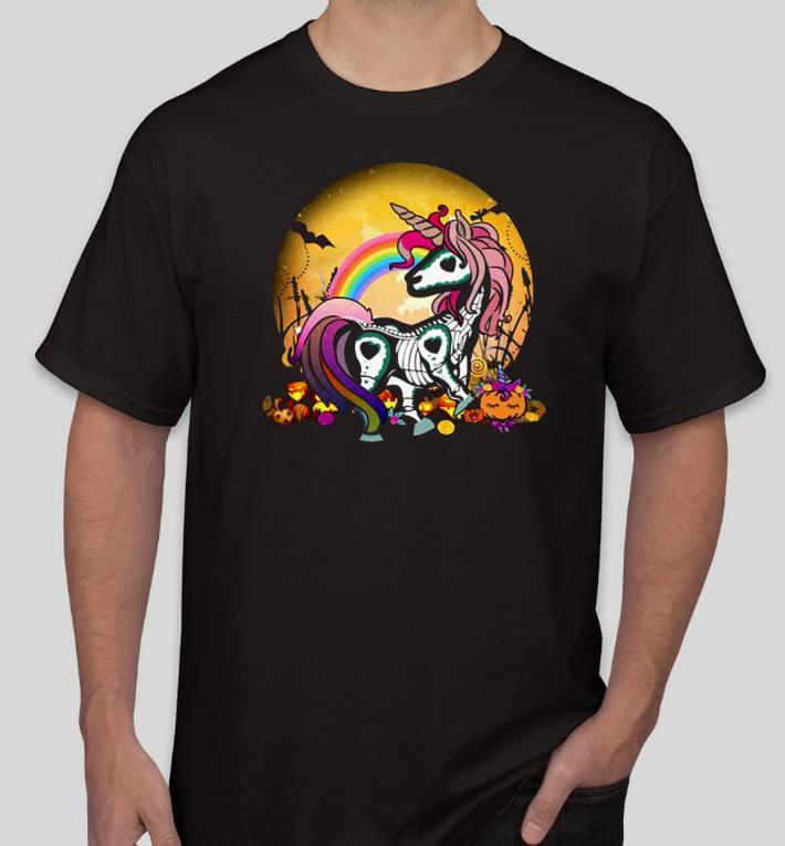 965d35f1 nice unicorn skeleton halloween shirt 4 - Nice Unicorn Skeleton Halloween Shirt