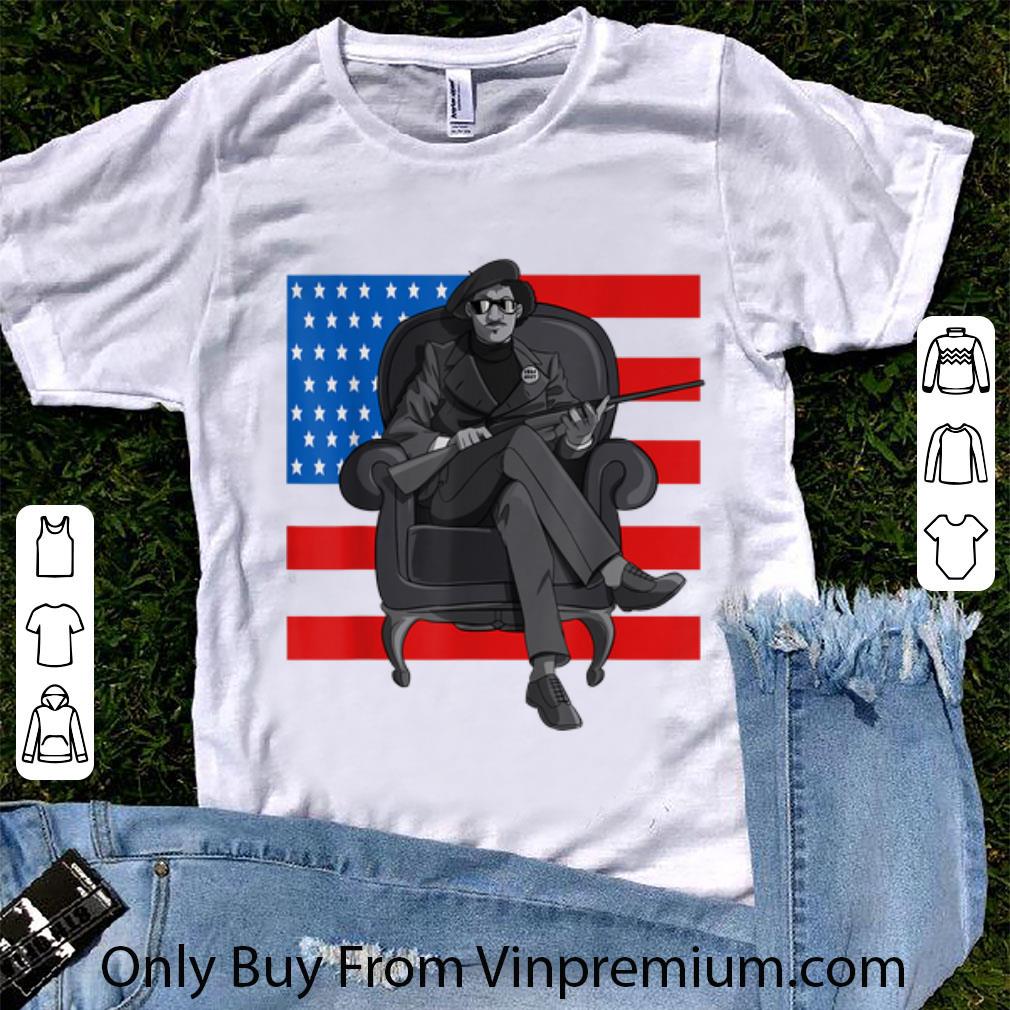 Awesome Black History Panther Party American Flag shirt