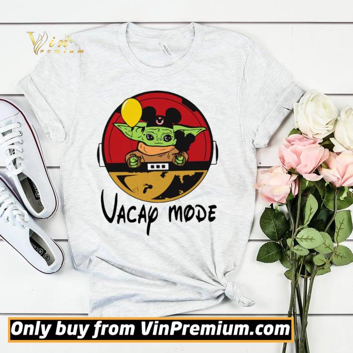 9725c99e top baby yoda mickey vacay mode shirt sweater 4 - Top Baby Yoda Mickey Vacay Mode shirt sweater