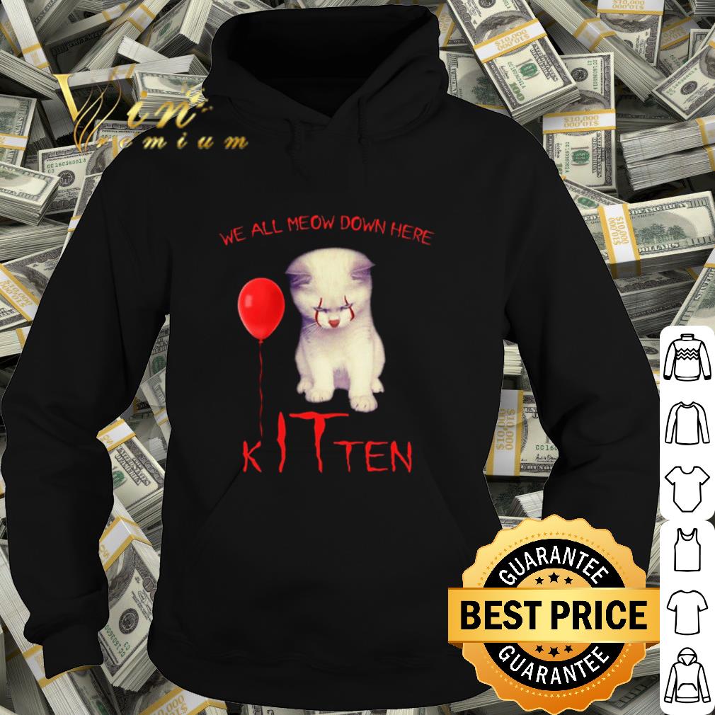 984d410a official cat it we all meow down here kitten shirt 4 - Official Cat IT we all meow down here Kitten shirt