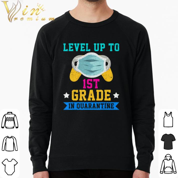 Original Gamer Mask School Back Level Up To 1st Grade In Quarantine shirt sweater 9d3e8ea7 original gamer mask school back level up to 1st grade in quarantine shirt sweater 4 - Original Gamer Mask School Back Level Up To 1st Grade In Quarantine shirt sweater