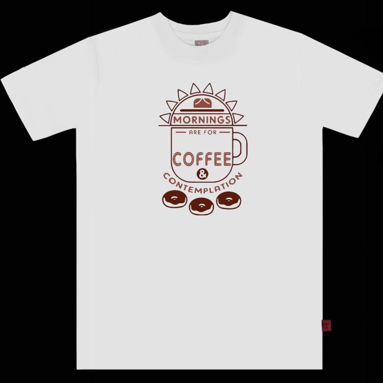 Nice Mornings Are For Coffee And Contemplation Shirt