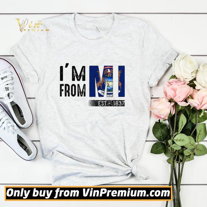 a8163407 nice i m from michigan est 1837 shirt sweater 4 - Nice I’m from michigan est 1837 shirt sweater