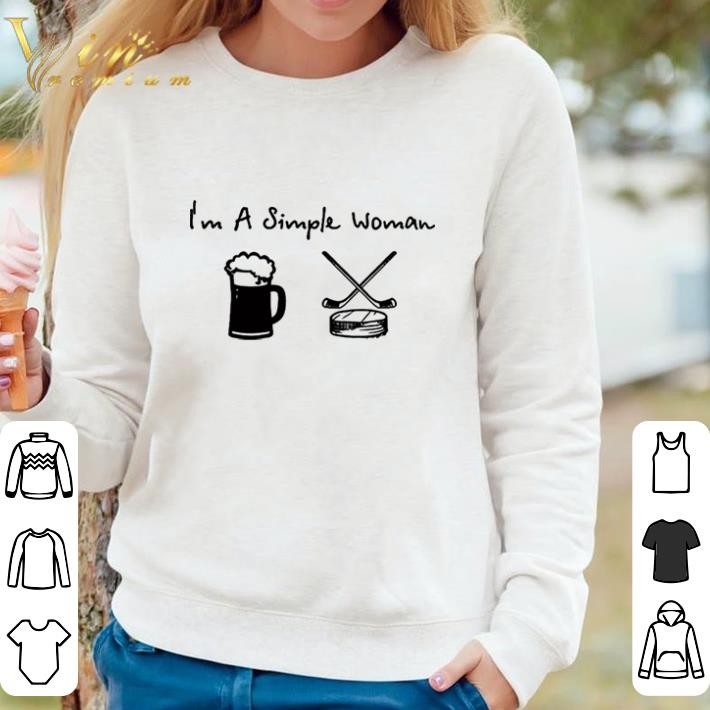 Pretty I’m A Simple Woman Beer And Hockey shirt sweater a9c309c6 pretty i m a simple woman beer and hockey shirt sweater 4 - Pretty I’m A Simple Woman Beer And Hockey shirt sweater