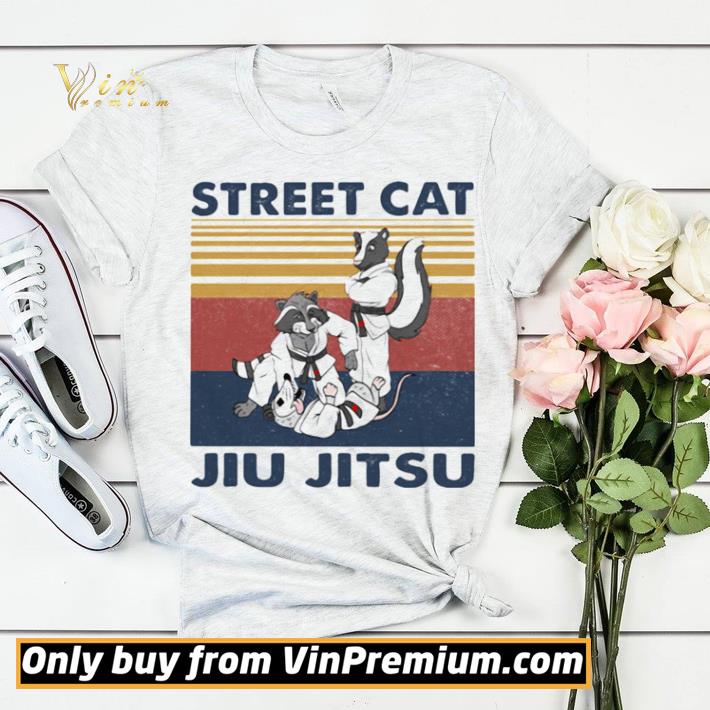 ab379830 pretty raccoon street cat jiu jitsu vintage retro shirt sweater 4 - Pretty Raccoon Street cat jiu jitsu vintage retro shirt sweater