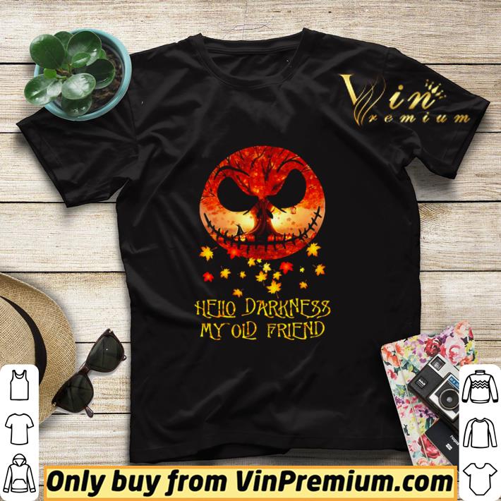 b4cfa266 jack skellington autumn hello darkness my old friend shirt sweater 4 - Jack Skellington Autumn hello darkness my old friend shirt sweater