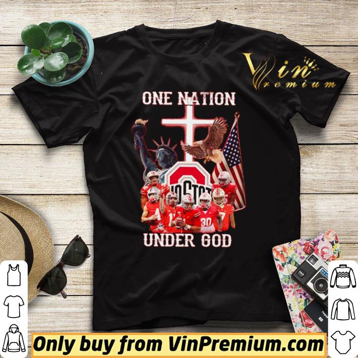 Original Ohio State Buckeyes one nation under God American flag shirt sweater bedf9e20 original ohio state buckeyes one nation under god american flag shirt sweater 4 - Original Ohio State Buckeyes one nation under God American flag shirt sweater