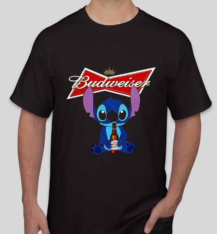 d939f7ae stitch drinking budweiser shirt 4 - Stitch Drinking Budweiser Shirt