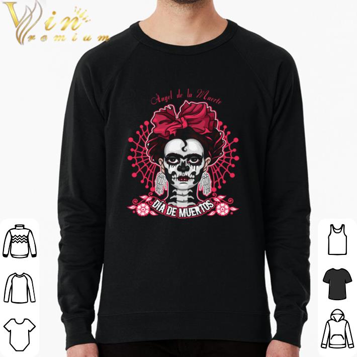 Top Angel De La Muerte Dia De Muertos Skull Girl shirt sweater dae7ffd3 top angel de la muerte dia de muertos skull girl shirt sweater 4 - Top Angel De La Muerte Dia De Muertos Skull Girl shirt sweater