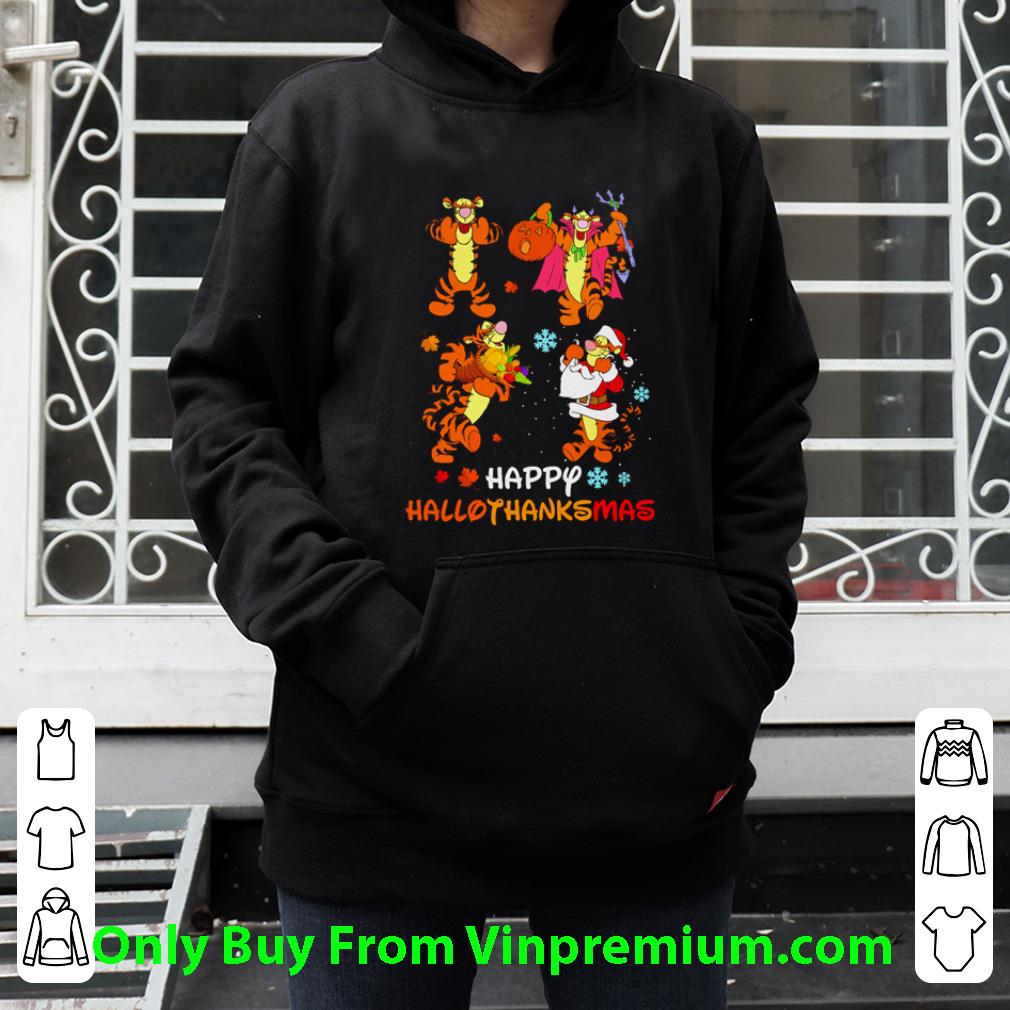 Official Disney Tigger Happy Hallothanksmas shirt e7054d57 official disney tigger happy hallothanksmas shirt 4 - Official Disney Tigger Happy Hallothanksmas shirt