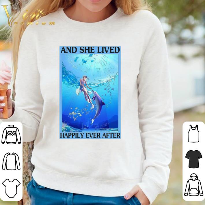 Top Dolphin And She Lived Happily Ever After Poster Vertical Poster shirt sweater eb3bab06 top dolphin and she lived happily ever after poster vertical poster shirt sweater 4 - Top Dolphin And She Lived Happily Ever After Poster Vertical Poster shirt sweater