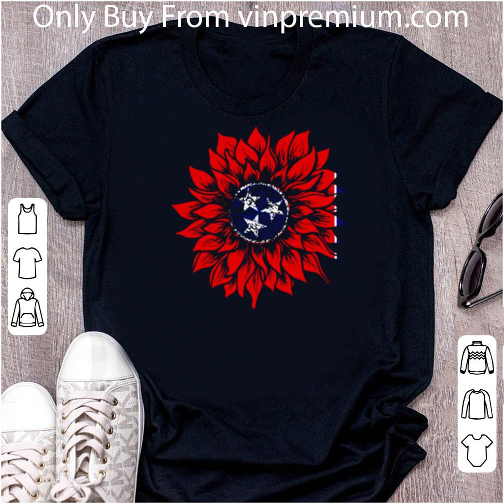 Awesome Sunflower Tennessee Flag shirt