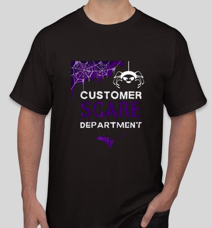 Premim Spider customer scare department Shirt f0379517 premim spider customer scare department shirt 4 - Premim Spider customer scare department Shirt