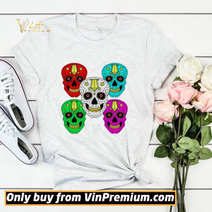 Top Skull Color Day Of The Dead shirt sweater fc2cf610 top skull color day of the dead shirt sweater 4 - Top Skull Color Day Of The Dead shirt sweater