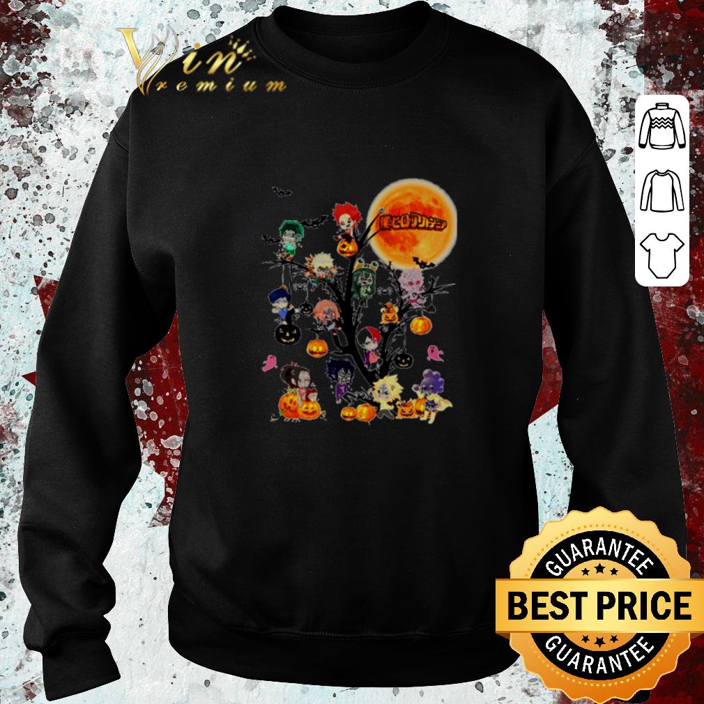 16f9e07b funny my hero academia on the halloween tree shirt 4 - Funny My hero academia on the Halloween tree shirt
