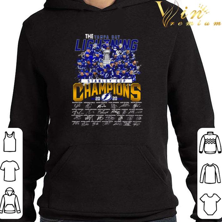 The Tampa Bay Lightning stanley cup Champions 2020 signatures shirt 24bb6246 the tampa bay lightning stanley cup champions 2020 signatures shirt 4 - The Tampa Bay Lightning stanley cup Champions 2020 signatures shirt